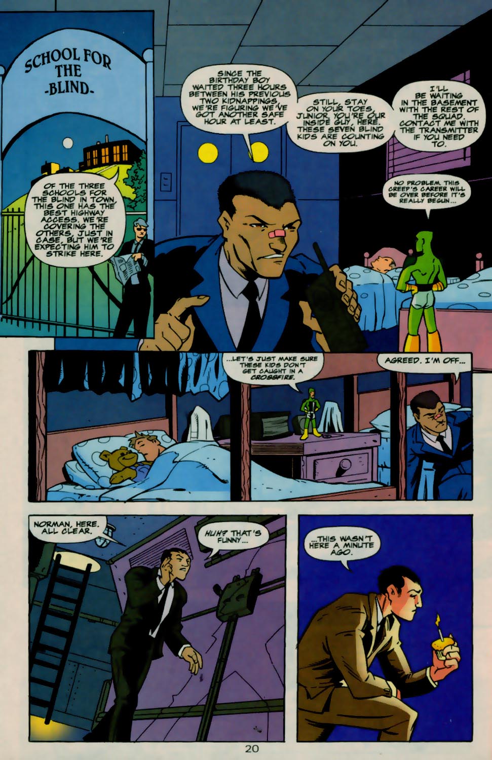 Read online Young Heroes in Love comic -  Issue #14 - 22