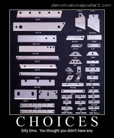 choices emo poster