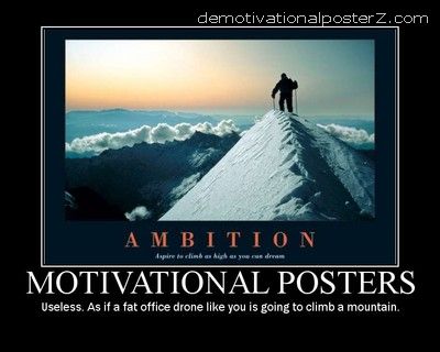 Motivational Posters Useless