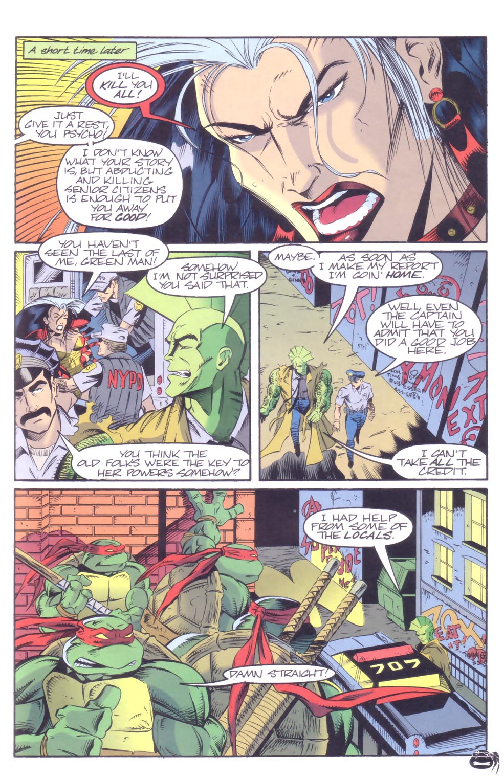 Read online Savage Dragon/Teenage Mutant Ninja Turtles Crossover comic -  Issue # Full - 25