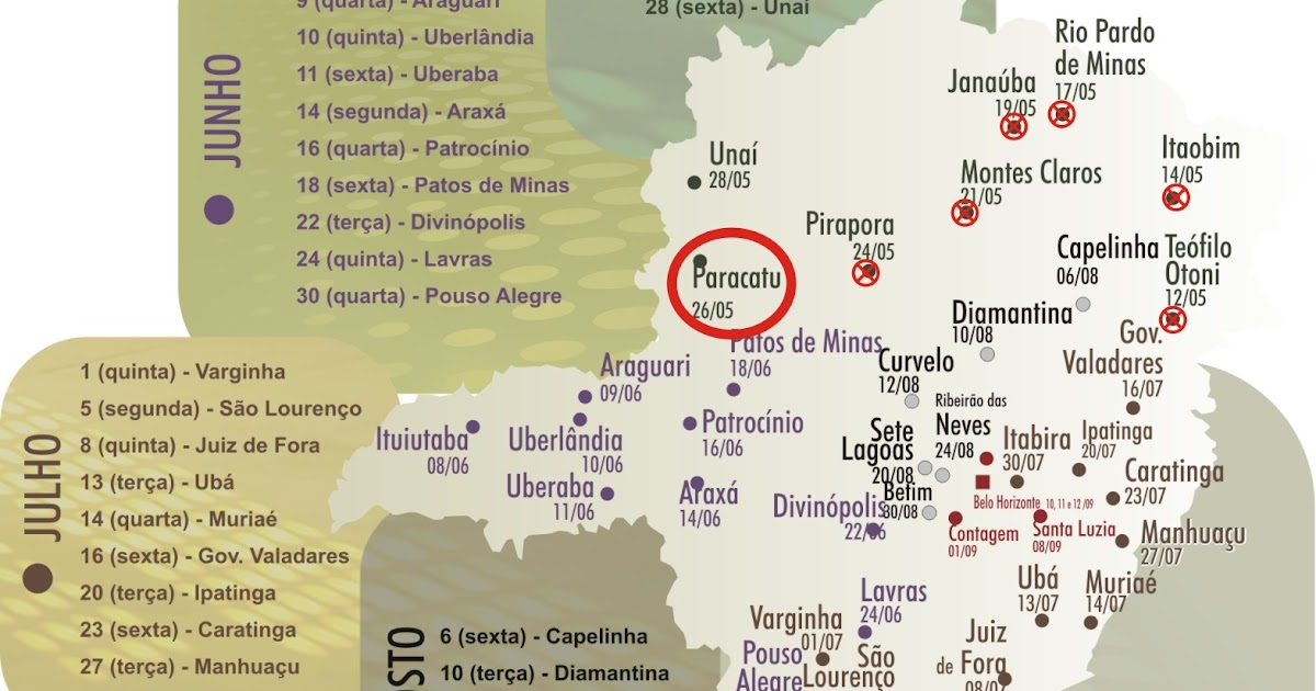 Ministério Público Itinerante de Minas Gerais Clique no mapa e veja onde está o MP Itinerante Ministério Público Itinerante de Minas Gerais Clique no mapa e veja onde está o MP Itinerante