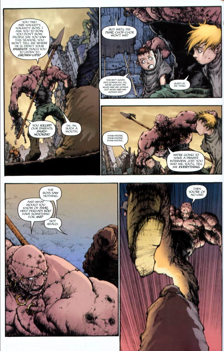 Read online Mutant Earth / Realm of the Claw (flipbook) comic -  Issue #2 - 13