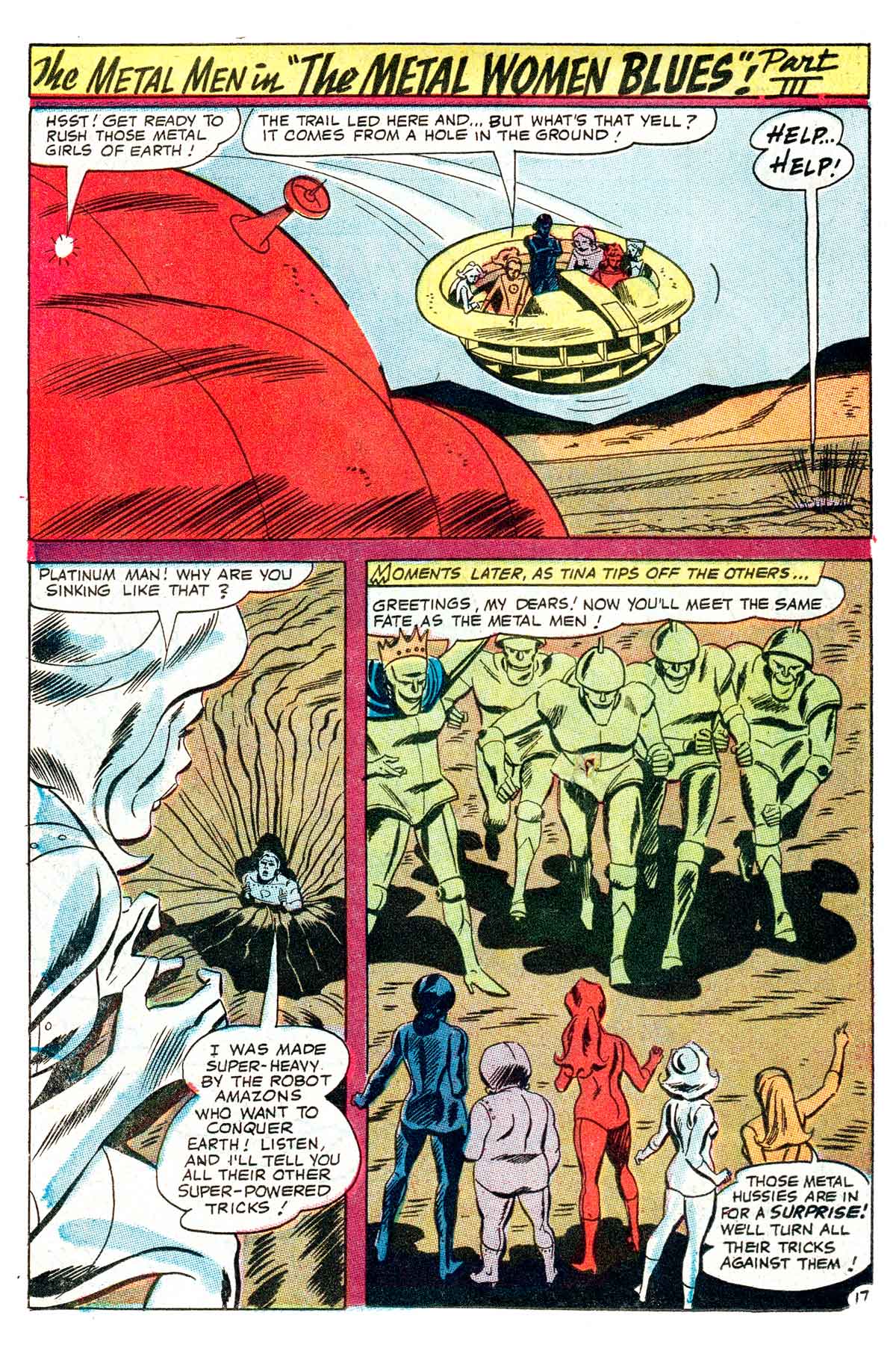 Read online Metal Men (1963) comic -  Issue #32 - 22