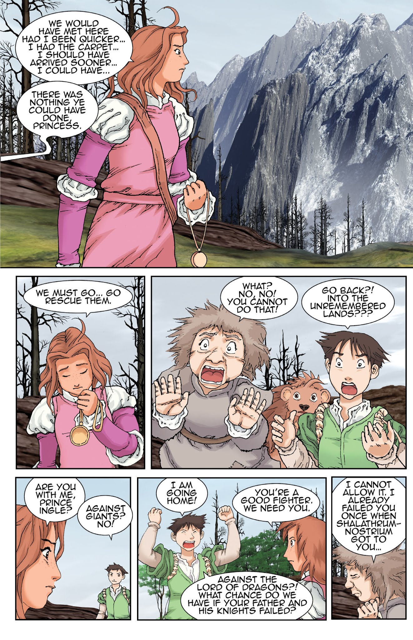 Read online Courageous Princess comic -  Issue # TPB 2 (Part 2) - 9