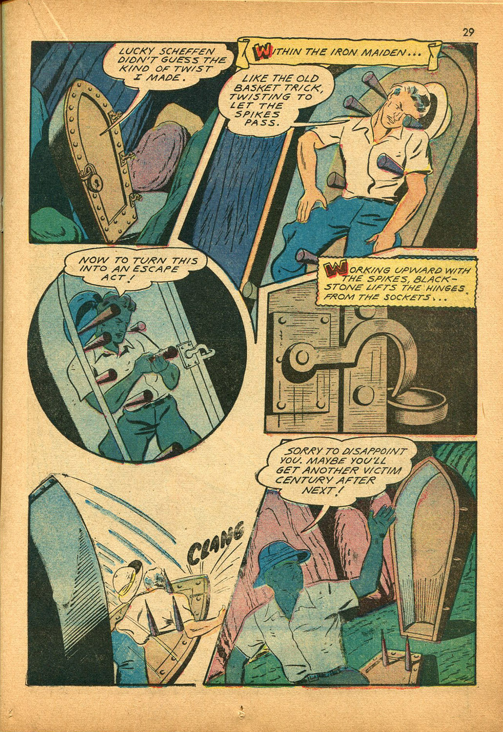 Read online Super-Magician Comics comic -  Issue #9 - 29