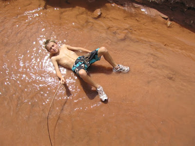 hiking sulfur creek, capital reef utah