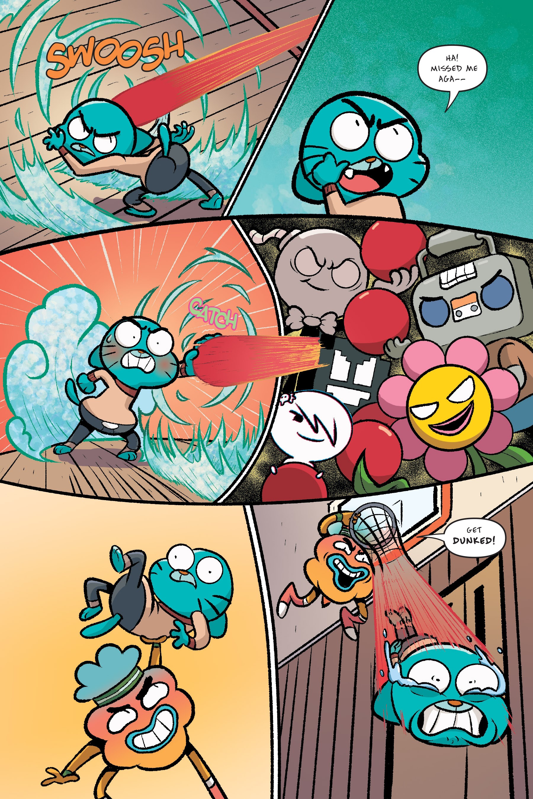 Read online The Amazing World of Gumball: The Storm comic -  Issue # TPB - 110