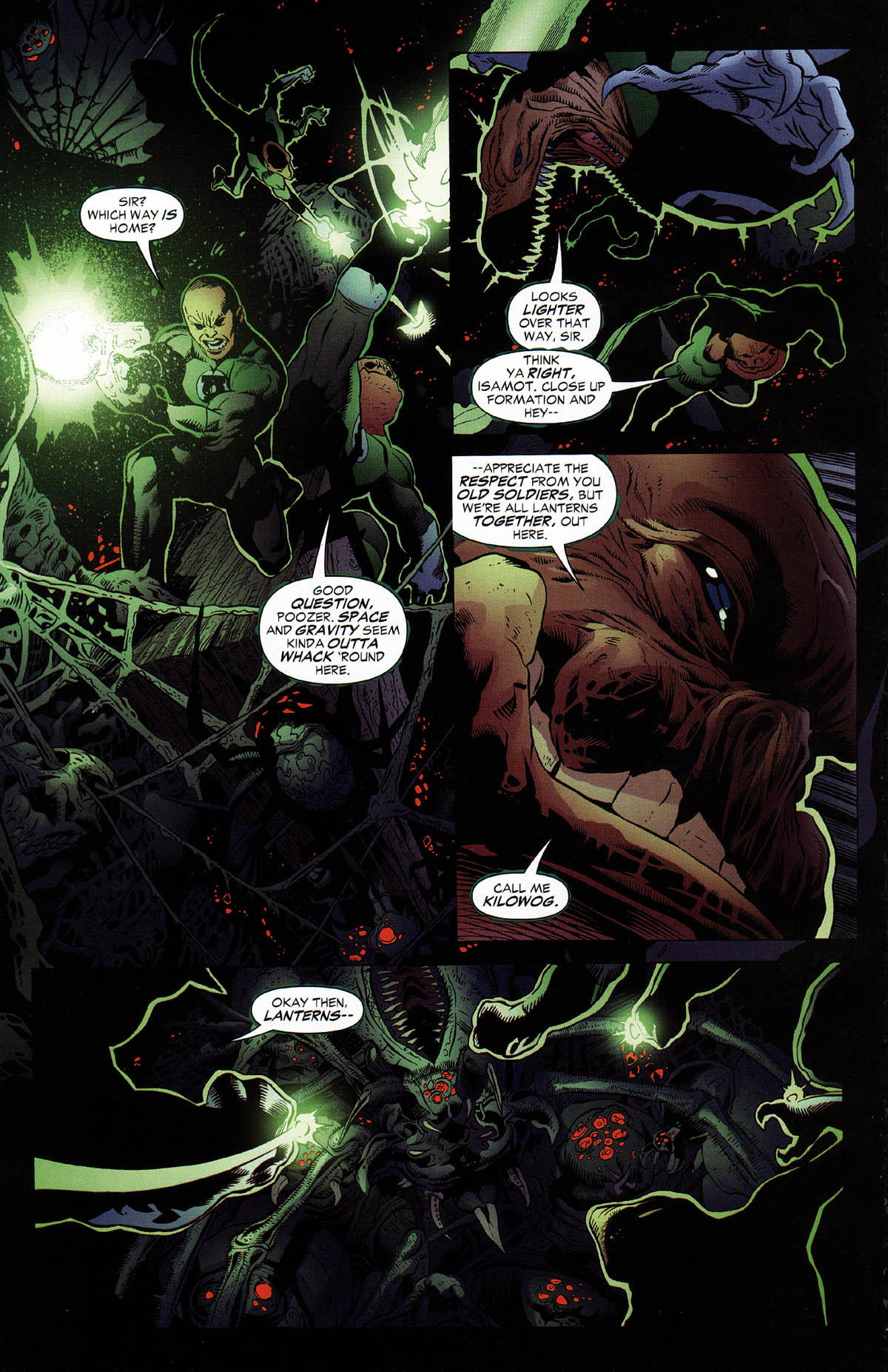 Read online Green Lantern Corps: Recharge comic -  Issue #3 - 10