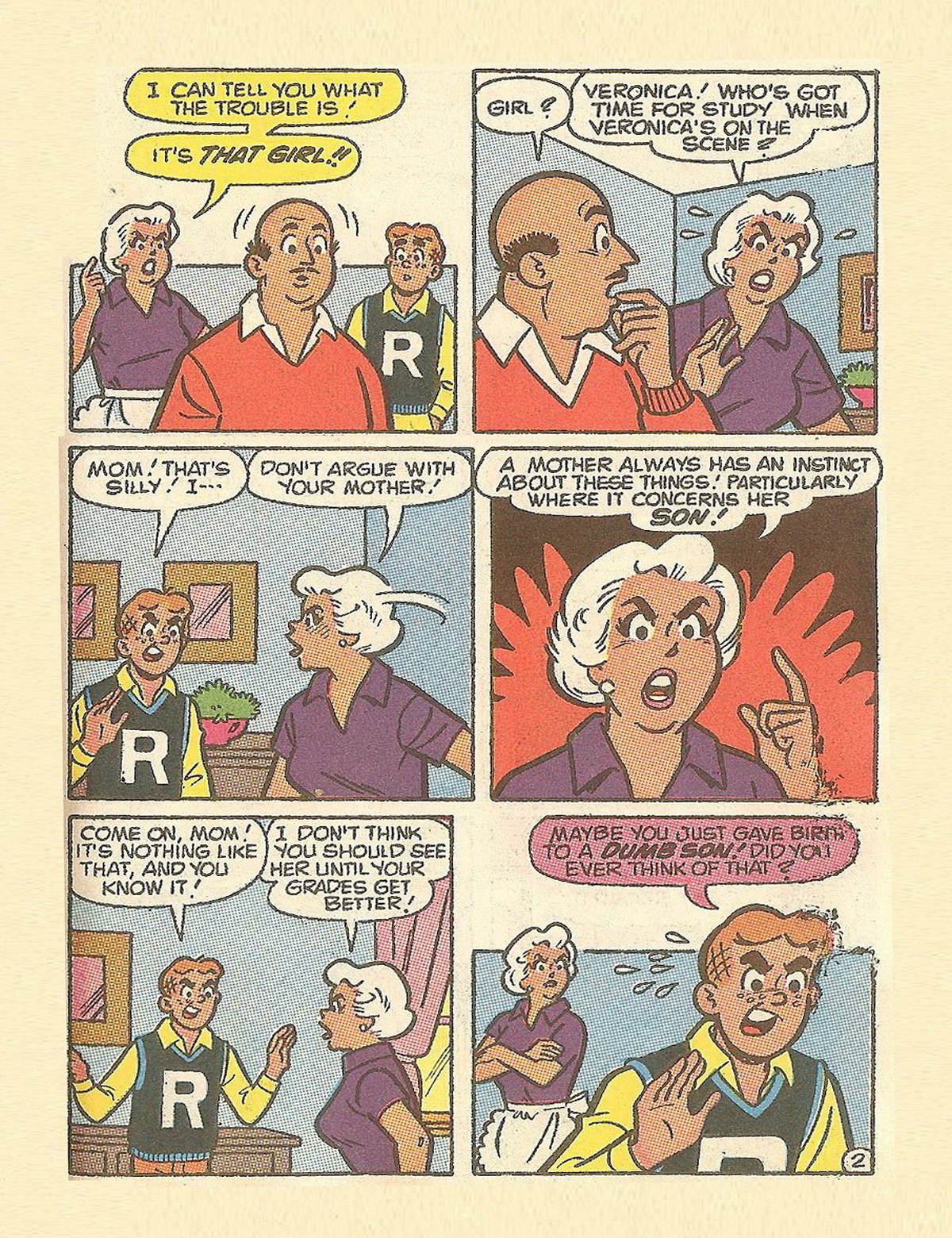 Read online Betty and Veronica Digest Magazine comic -  Issue #23 - 157