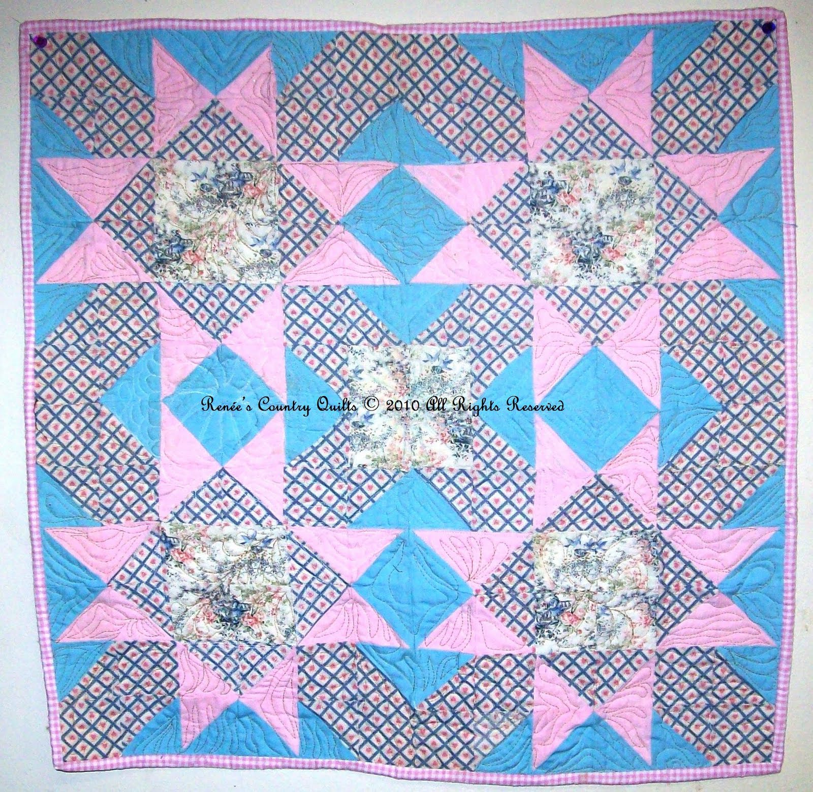 Renée's Country Quilts LLC April Baby Donation Quilts