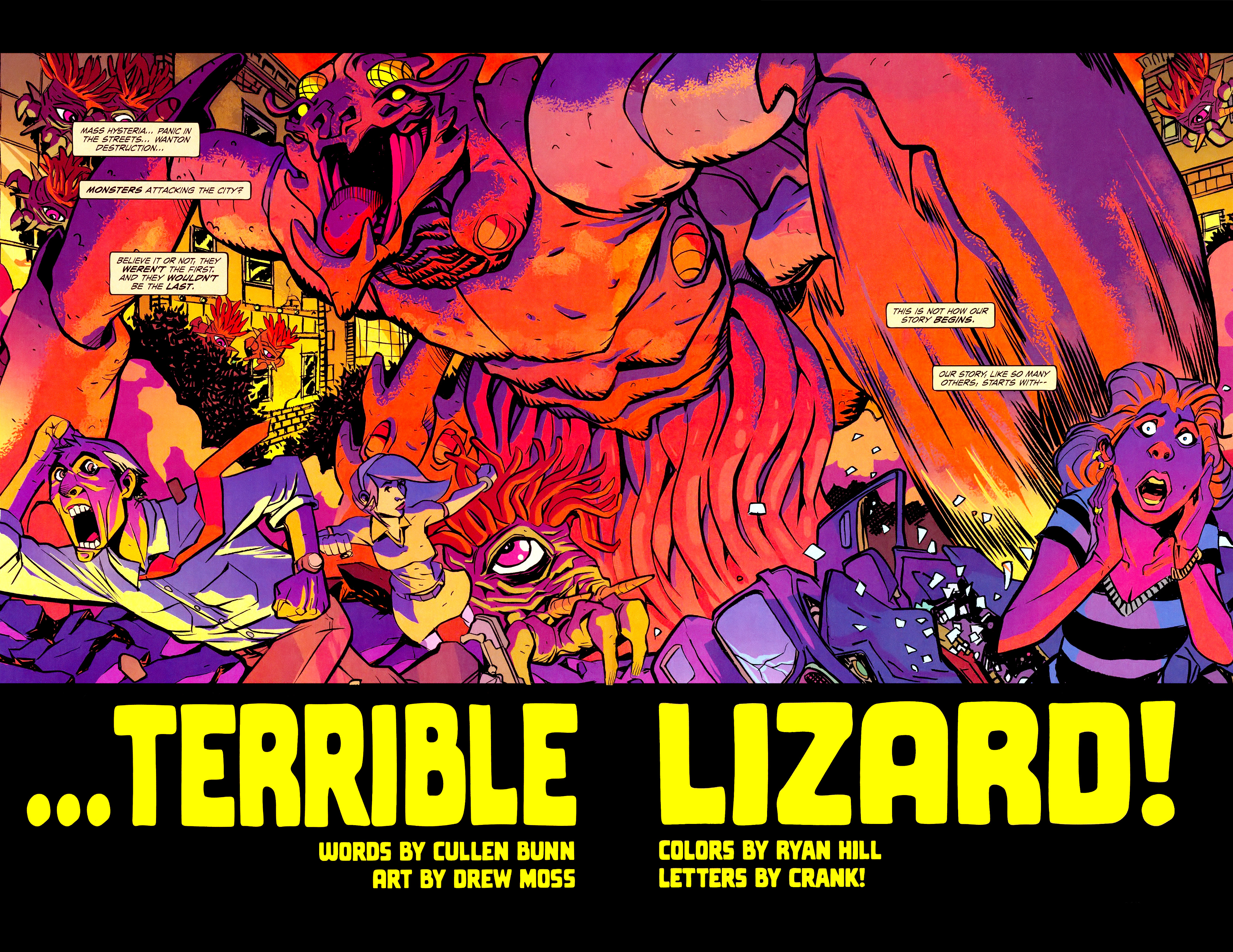 Read online Free Comic Book Day 2015 comic -  Issue # Terrible Lizard - 4