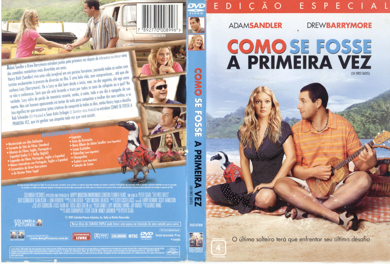 Capas Filmes Comédia Romântica Como Se Fosse a Primeira Vez Capas Filmes Comédia Romântica Como Se Fosse a Primeira Vez