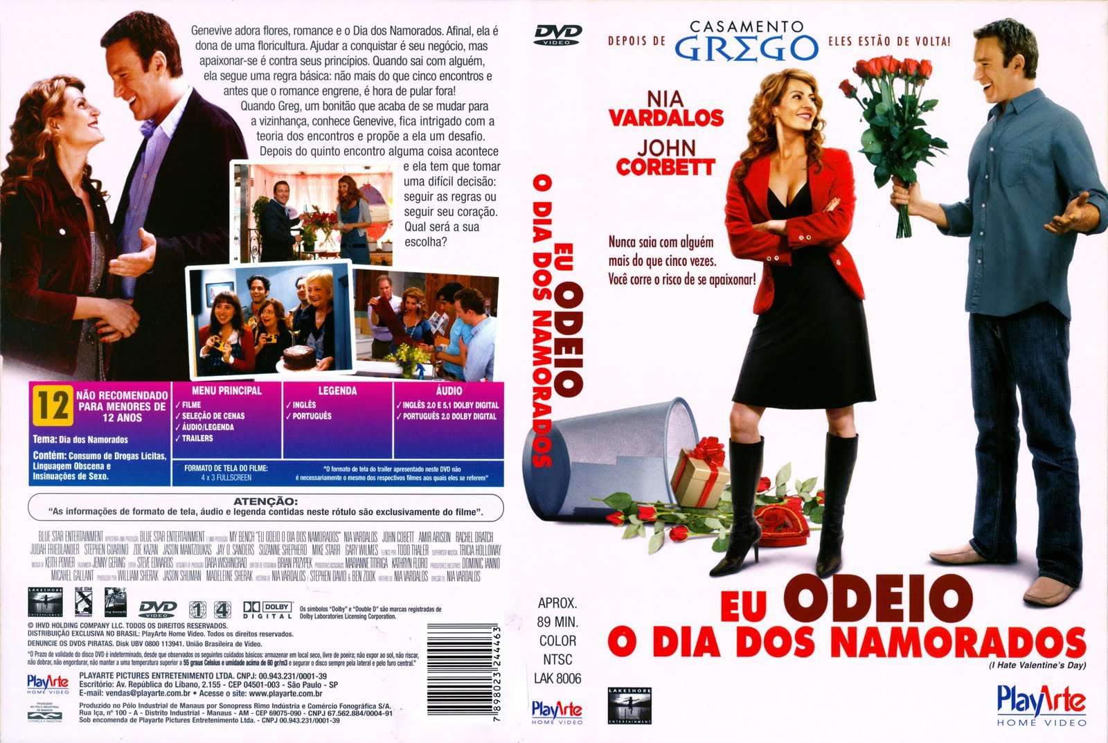 Capas Filmes Comédia Romântica: Eu Odeio O DIa dos Namorados