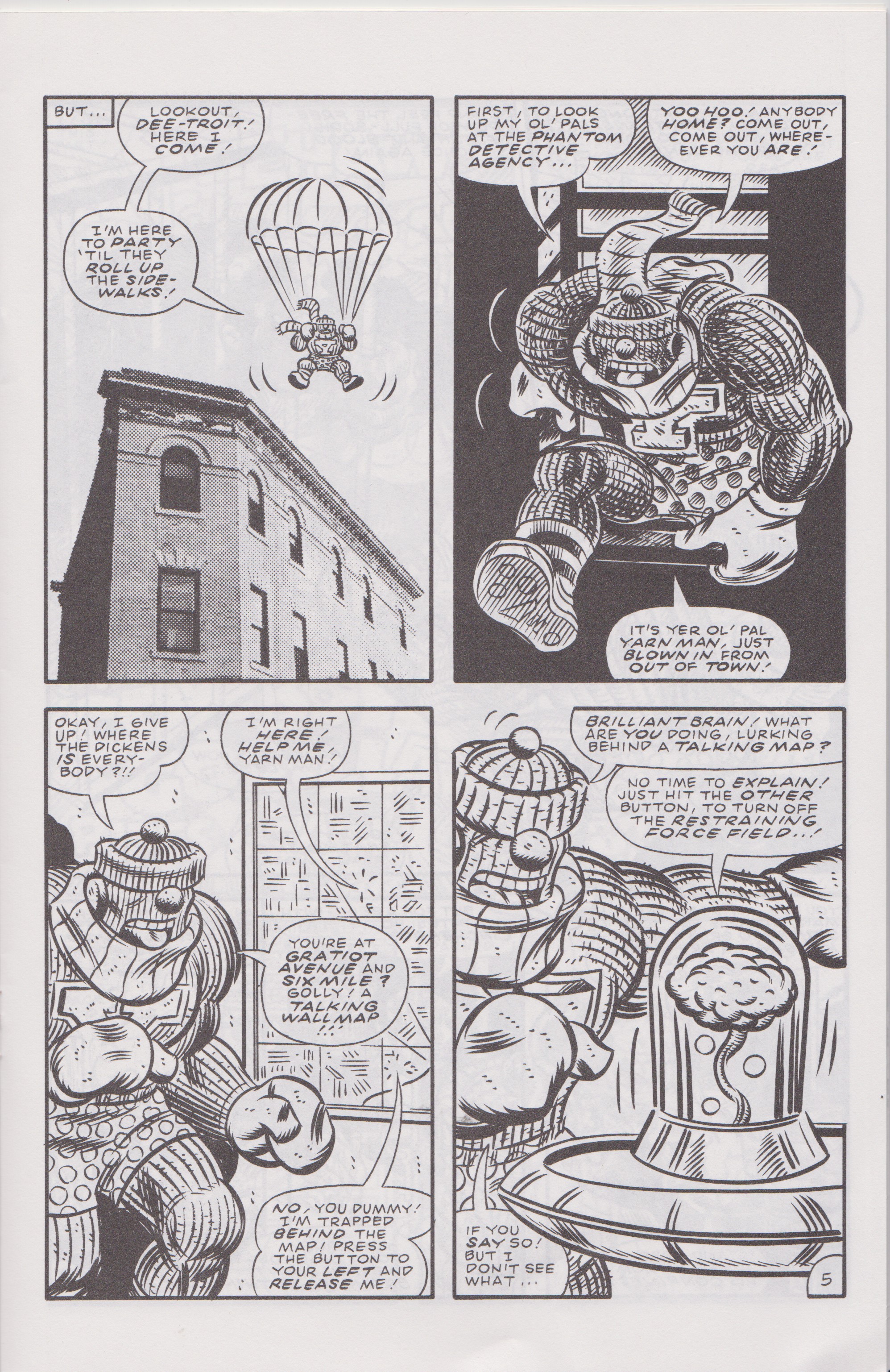Read online Don Simpson's Bizarre Heroes comic -  Issue #9 - 7