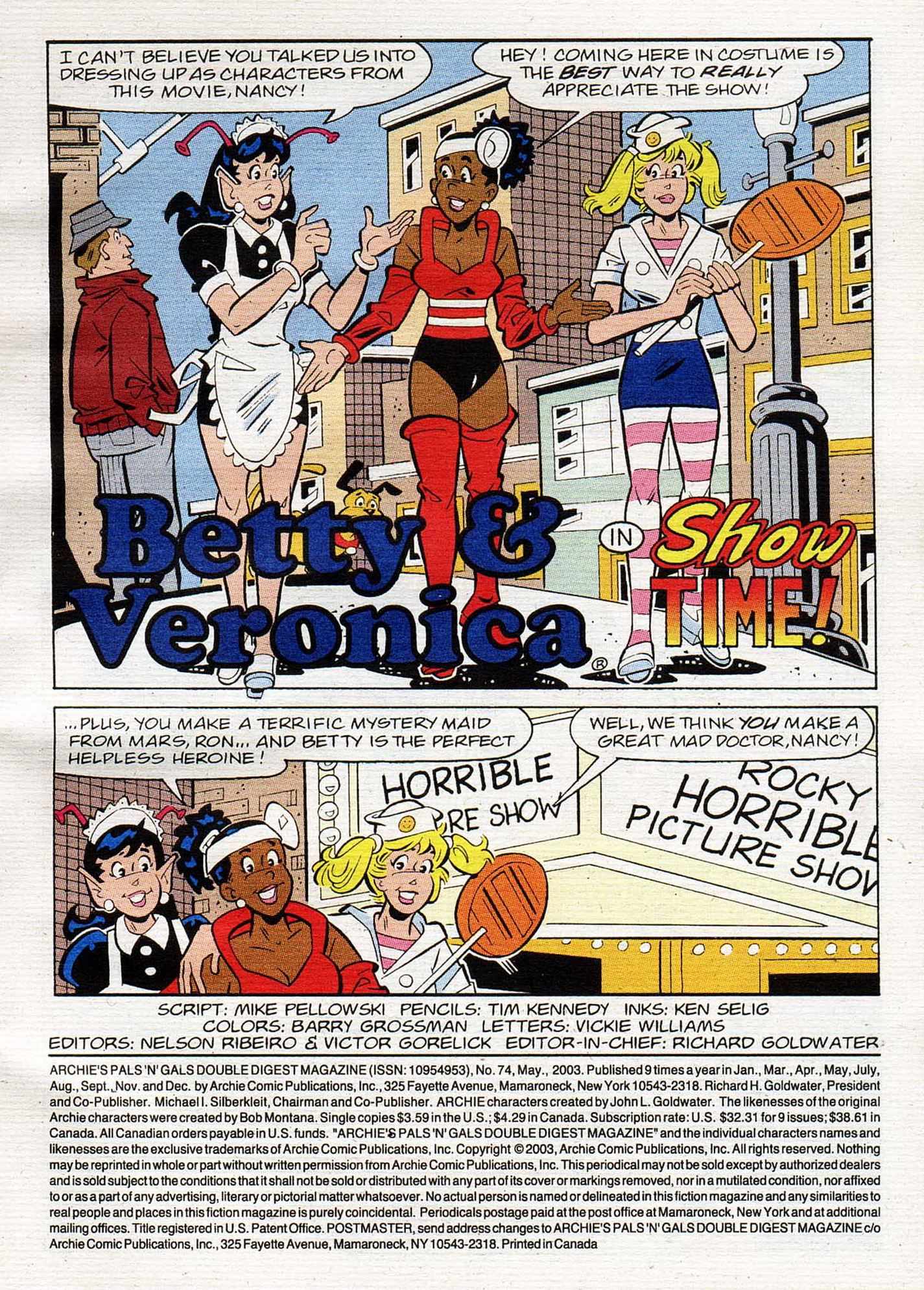 Read online Archie's Pals 'n' Gals Double Digest Magazine comic -  Issue #74 - 3