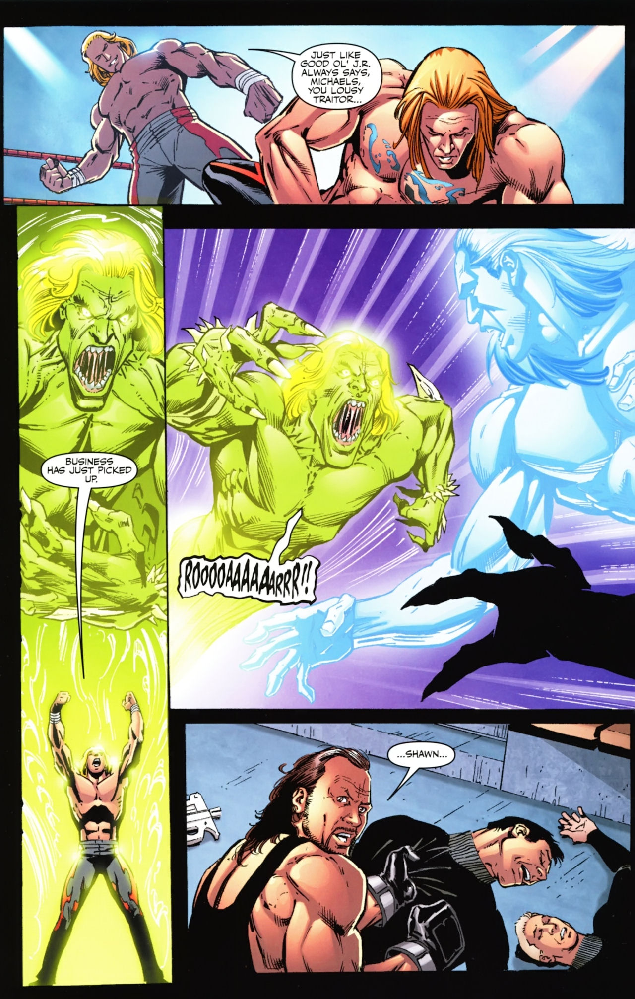 Read online WWE Heroes comic -  Issue #5 - 13