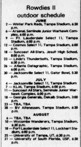 TAMPA BAY ROWDIES APPRECIATION BLOG (1975 to 1993): Rowdies Memorabilia TAMPA BAY ROWDIES APPRECIATION BLOG (1975 to 1993): Rowdies Memorabilia