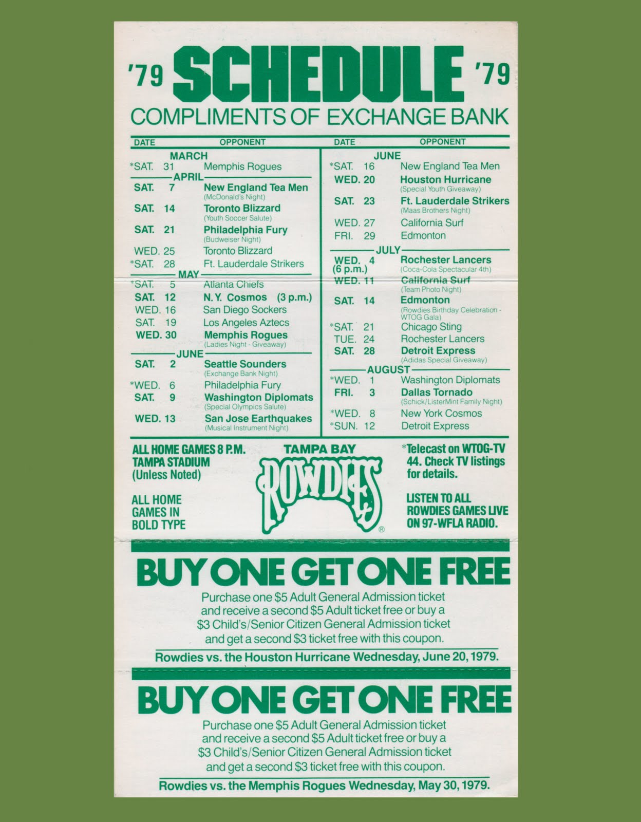 TAMPA BAY ROWDIES APPRECIATION BLOG (1975 to 1993) Rowdies Memorabilia