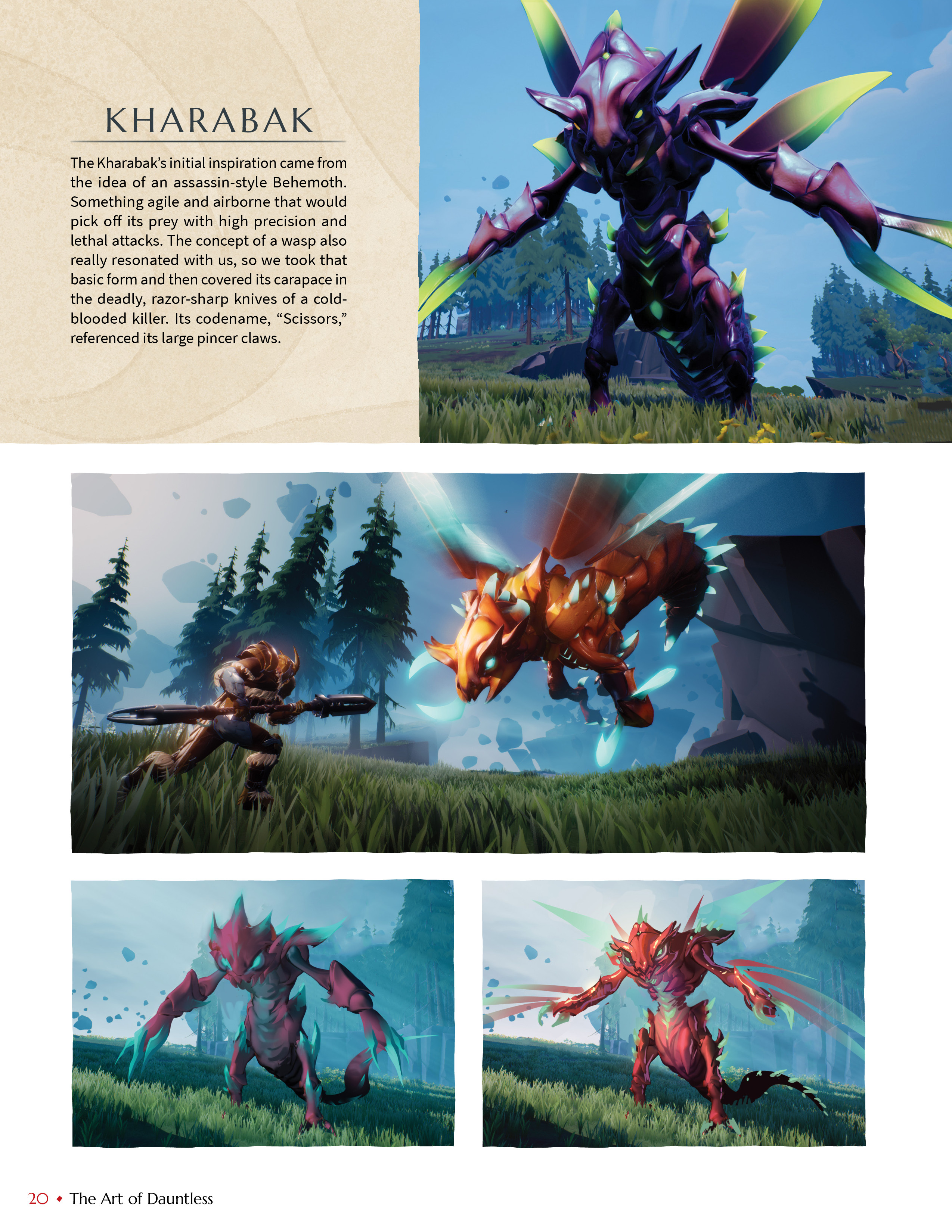Read online The Art of Dauntless comic -  Issue # TPB - 17