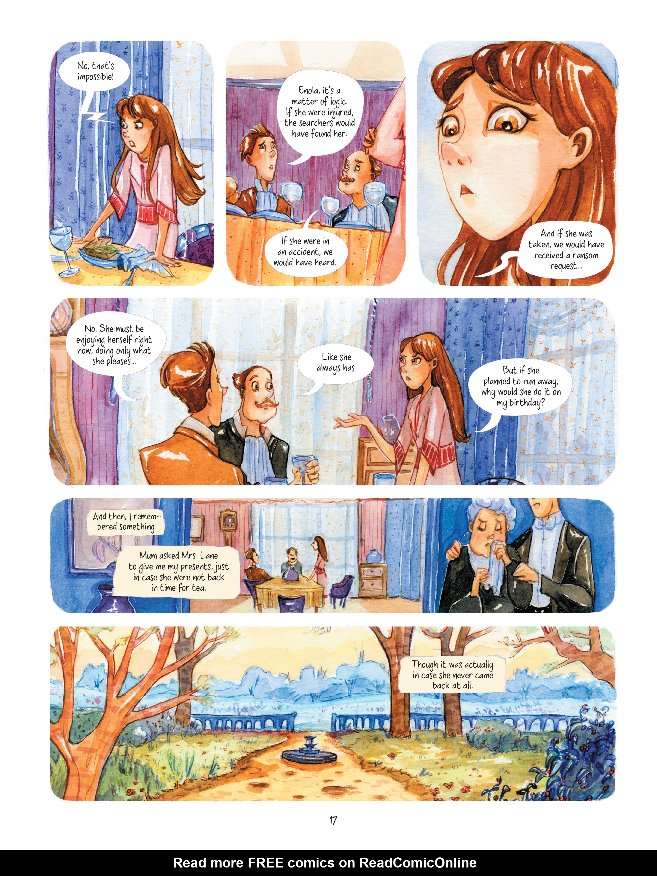 Read online An Enola Holmes Mystery comic -  Issue #1 - 19