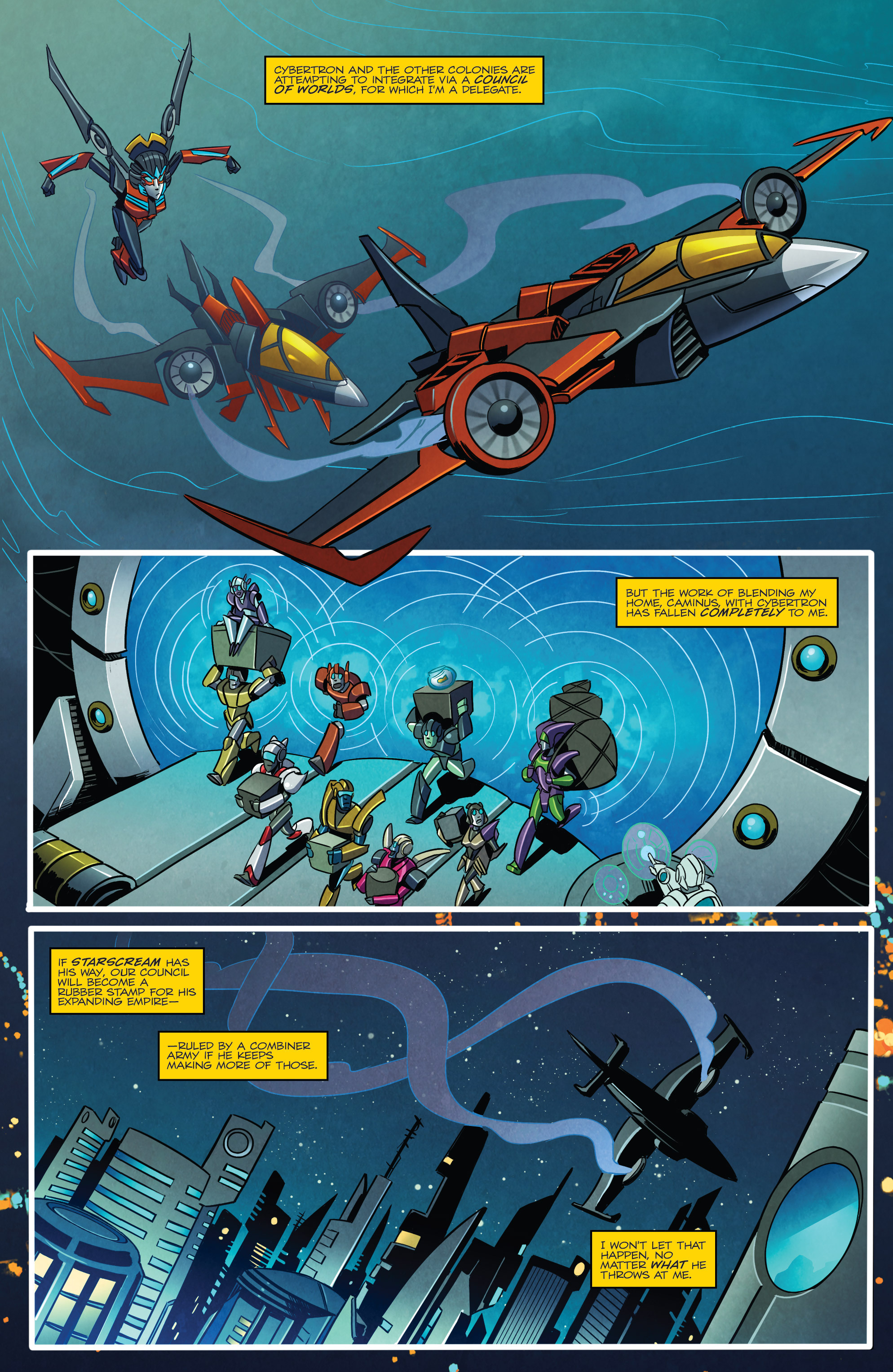 Read online Transformers: Distant Stars comic -  Issue # Full - 9
