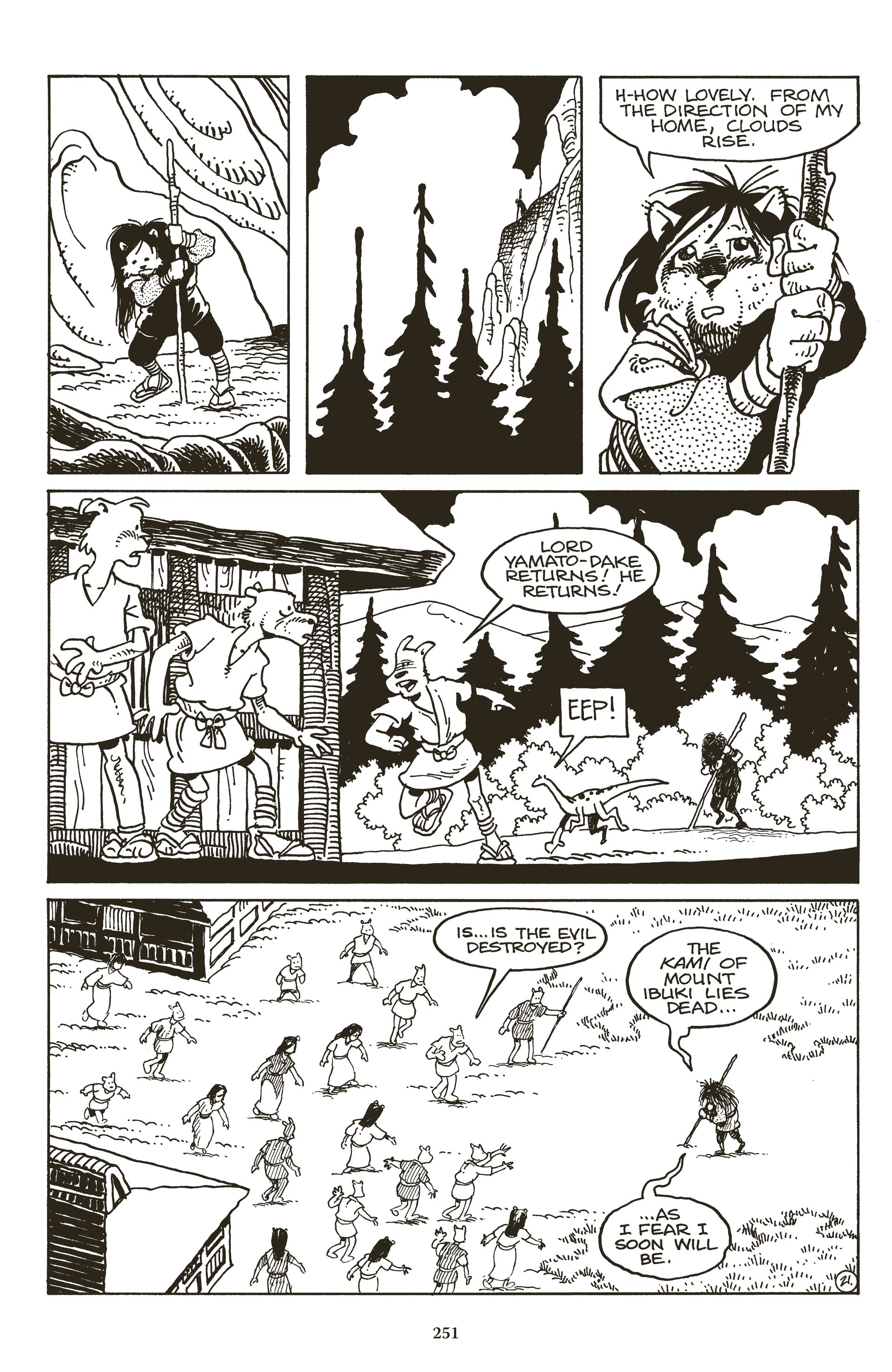 Read online The Usagi Yojimbo Saga (2021) comic -  Issue # TPB 3 (Part 3) - 47