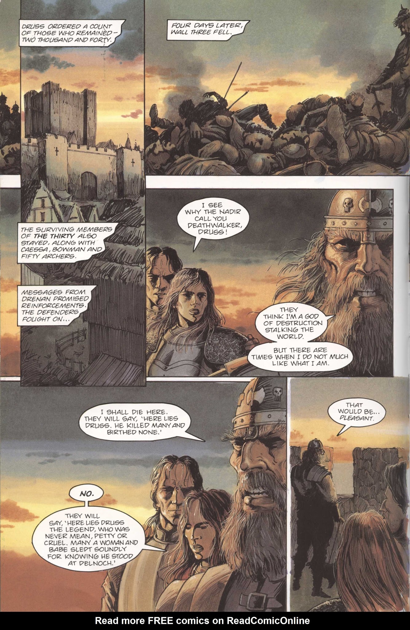 Read online David Gemmell's Legend: A Graphic Novel comic -  Issue # TPB - 71