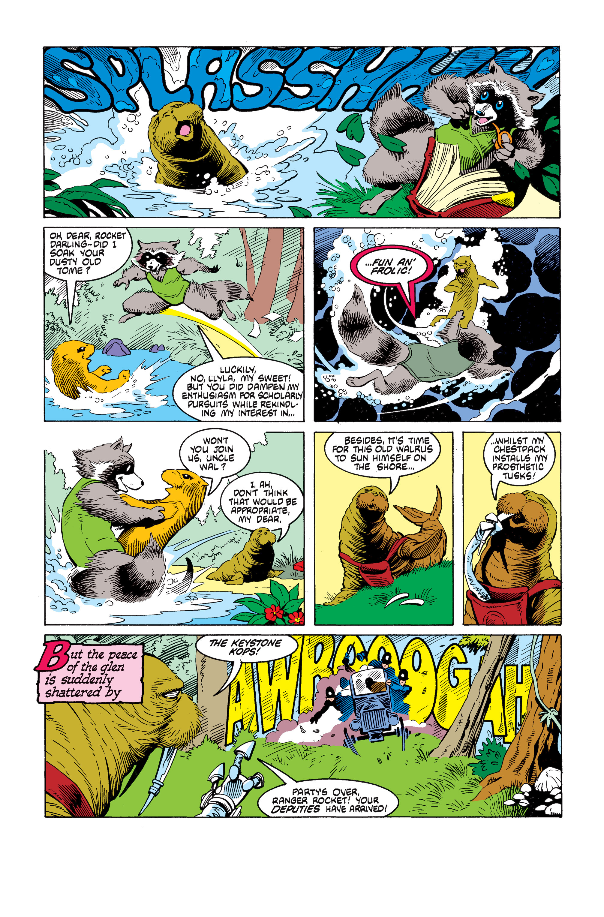 Read online Rocket Raccoon (1985) comic -  Issue #1 - 7