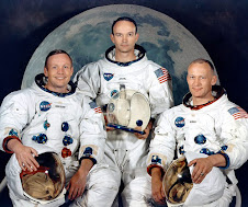 پیشتازان فضا از راست به چپ: ادوین آلدرین، مایکل کالینز و نیل آرمسترانگ در ماموریت آپولو ۱۱