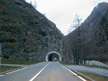 Tunnel through Alps