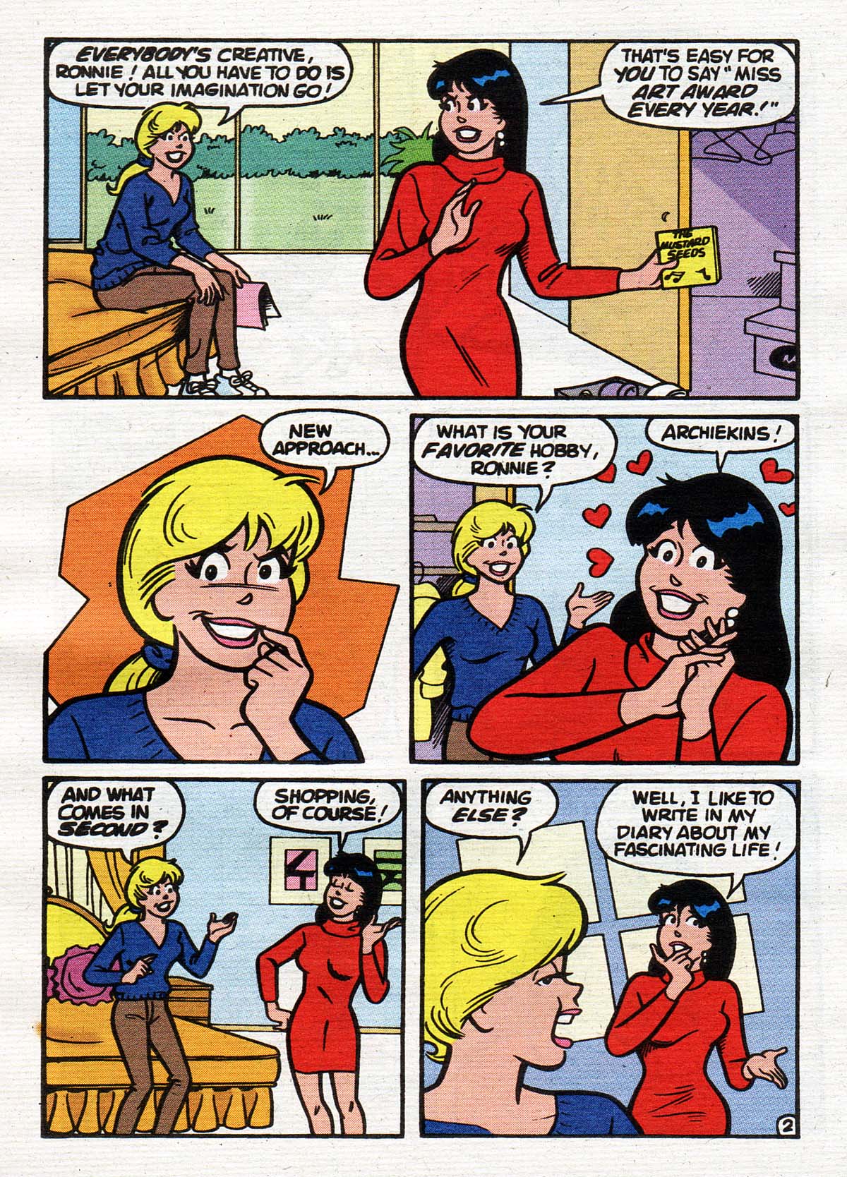 Read online Betty and Veronica Digest Magazine comic -  Issue #143 - 16