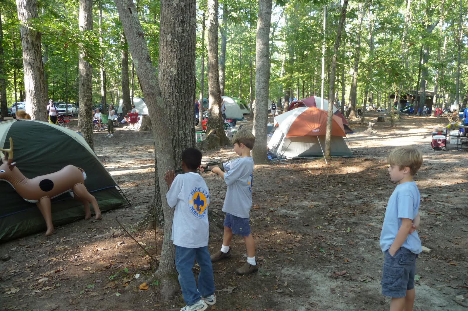Dave 'N It Up Cub Scout Camping Trip