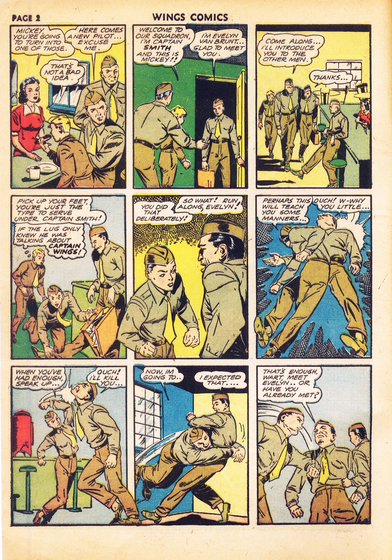 Read online Wings Comics comic -  Issue #20 - 4