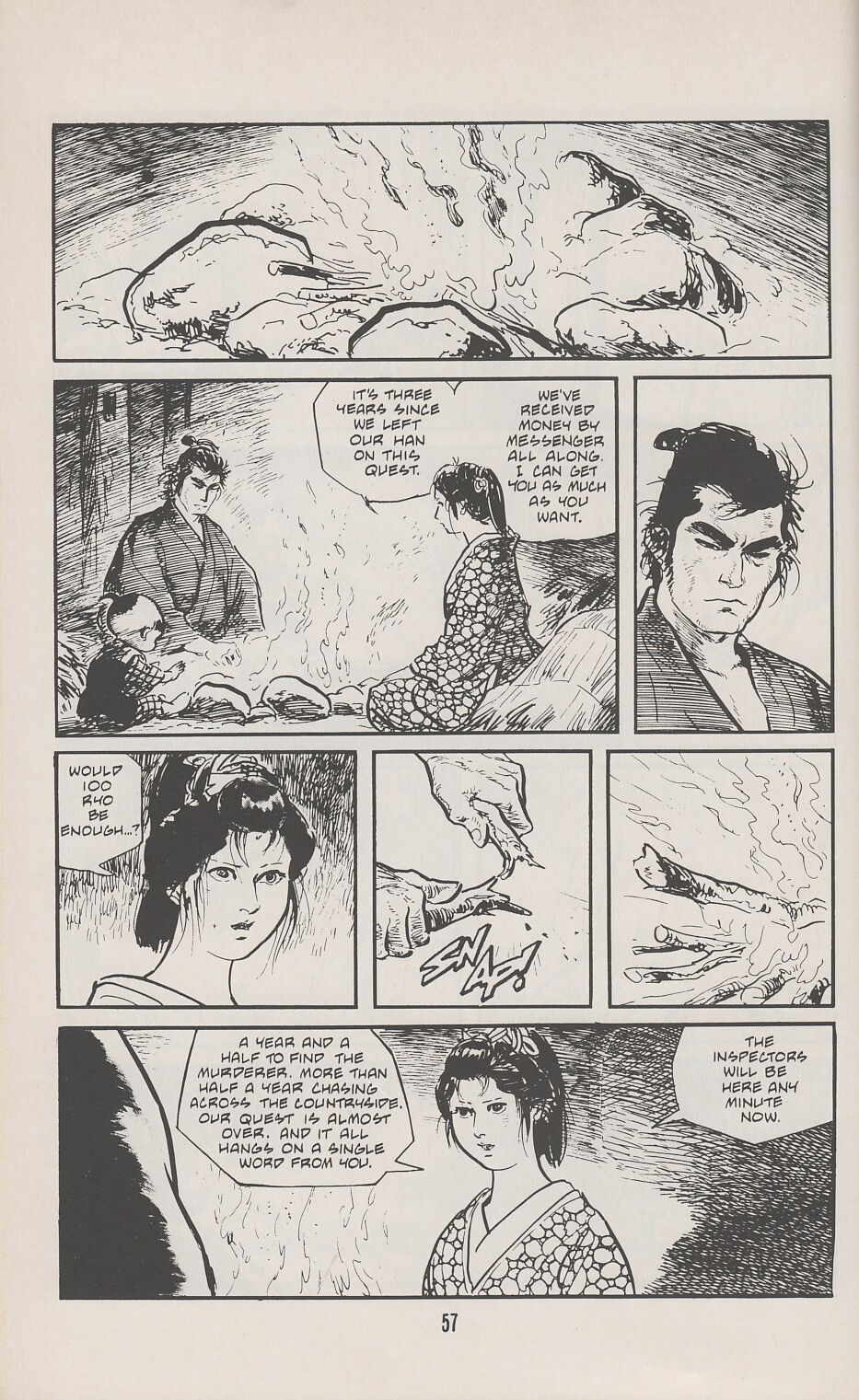 Read online Lone Wolf and Cub comic -  Issue #25 - 62