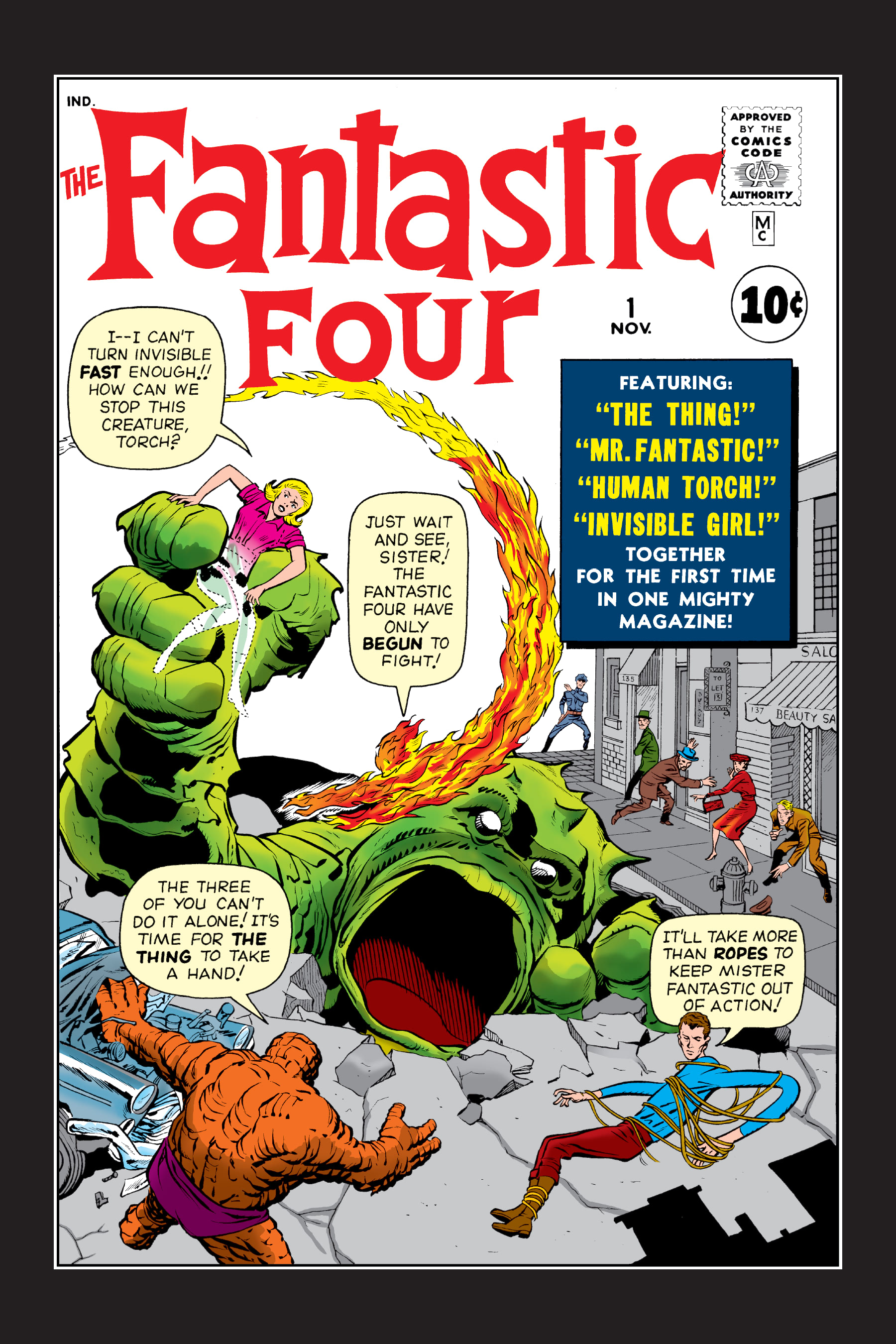 Read online Mighty Marvel Masterworks: The Fantastic Four comic -  Issue # TPB 1 (Part 1) - 7