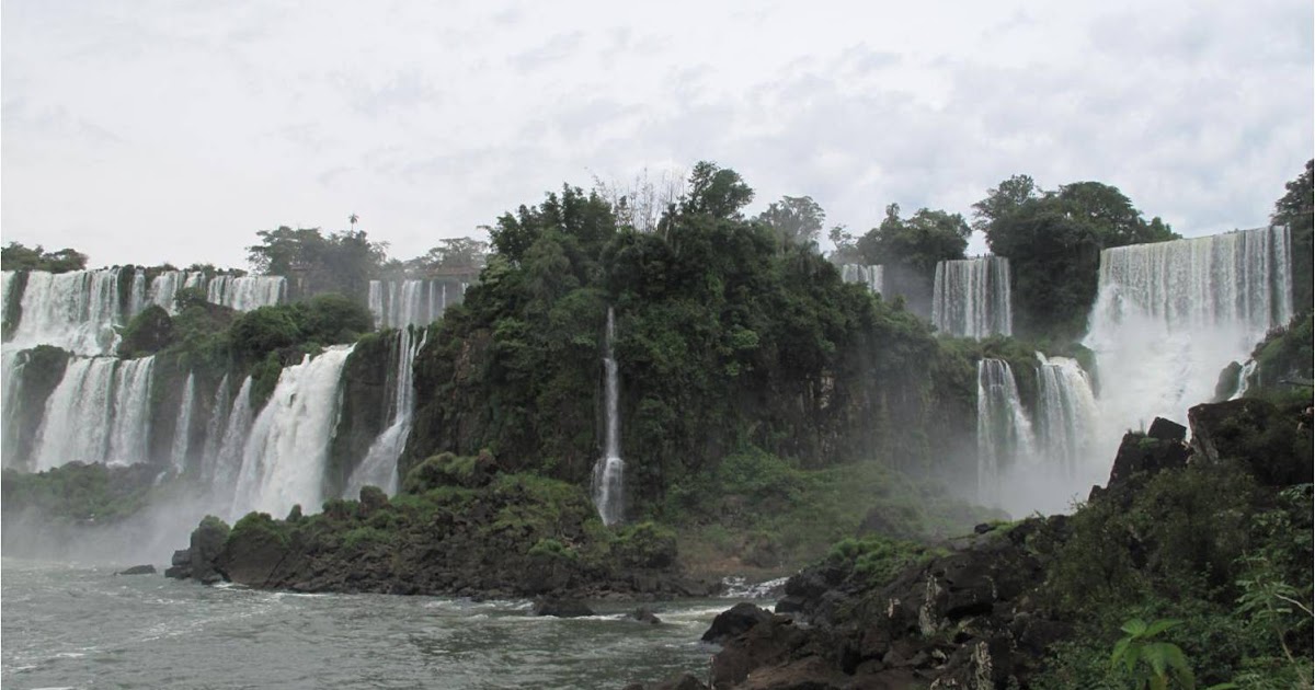 Lulo y Marisol por el mundo Iguazú, frontera entre
