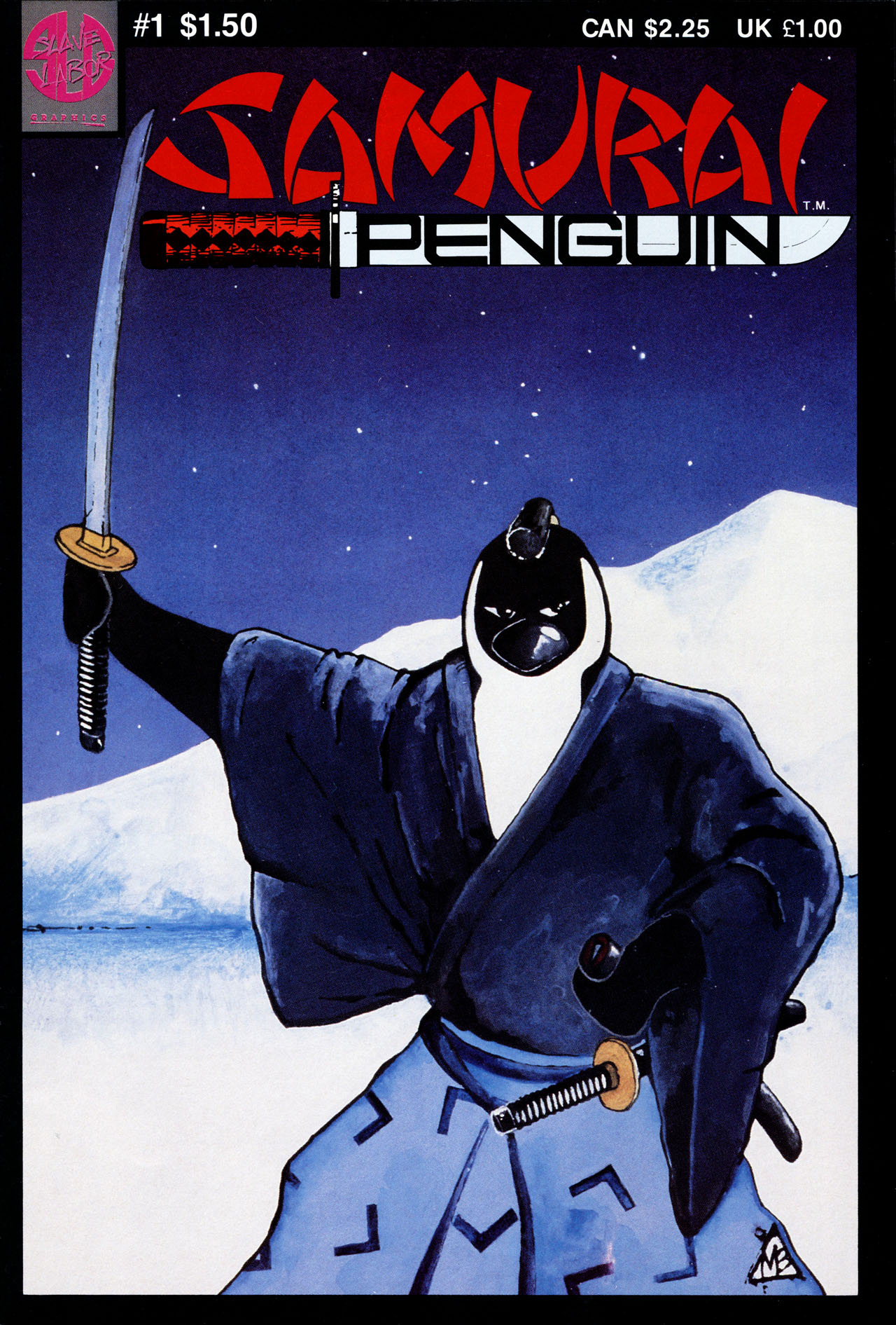 Read online Samurai Penguin comic -  Issue #1 - 1