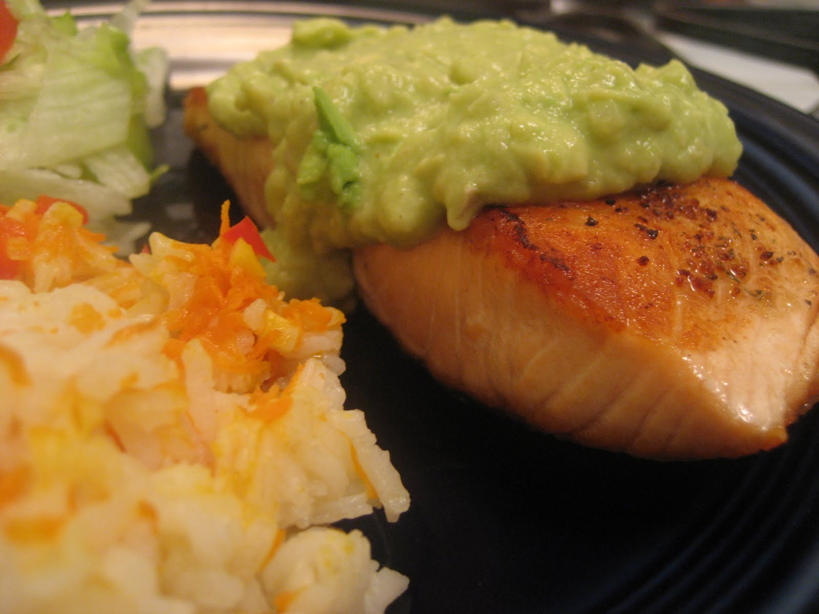 Elizabeth's Dutch Oven Salmon with Avocado Remoulade