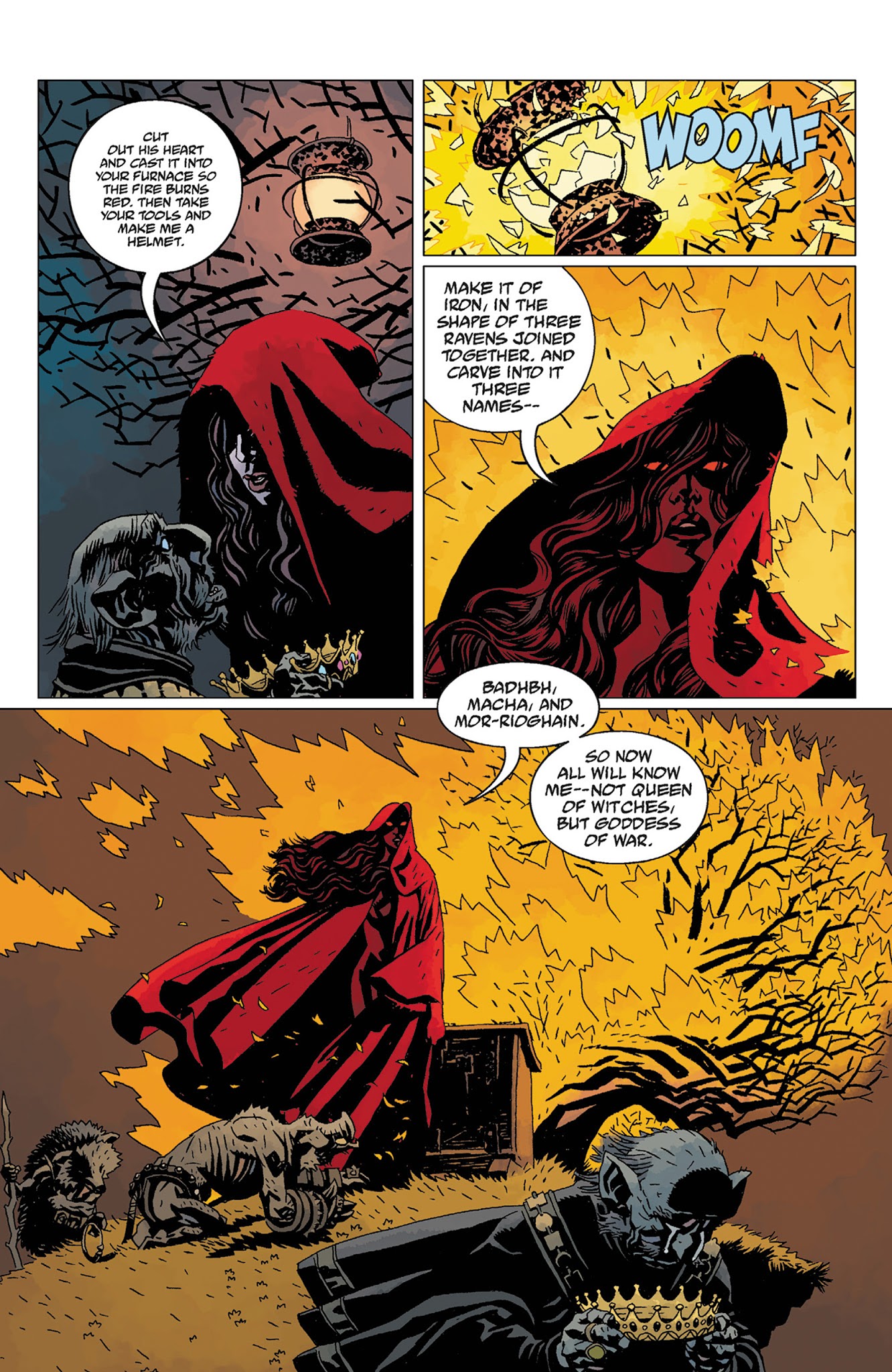 Read online Hellboy: The Wild Hunt comic -  Issue # TPB - 113