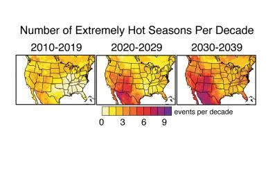 Heat waves could be commonplace in the US by 2039