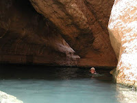 Keyhole cave wadi Shab