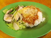 Ginger and pepper chilli fish rice - Zion Road hawker centre