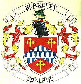 Blakeley coat of arms