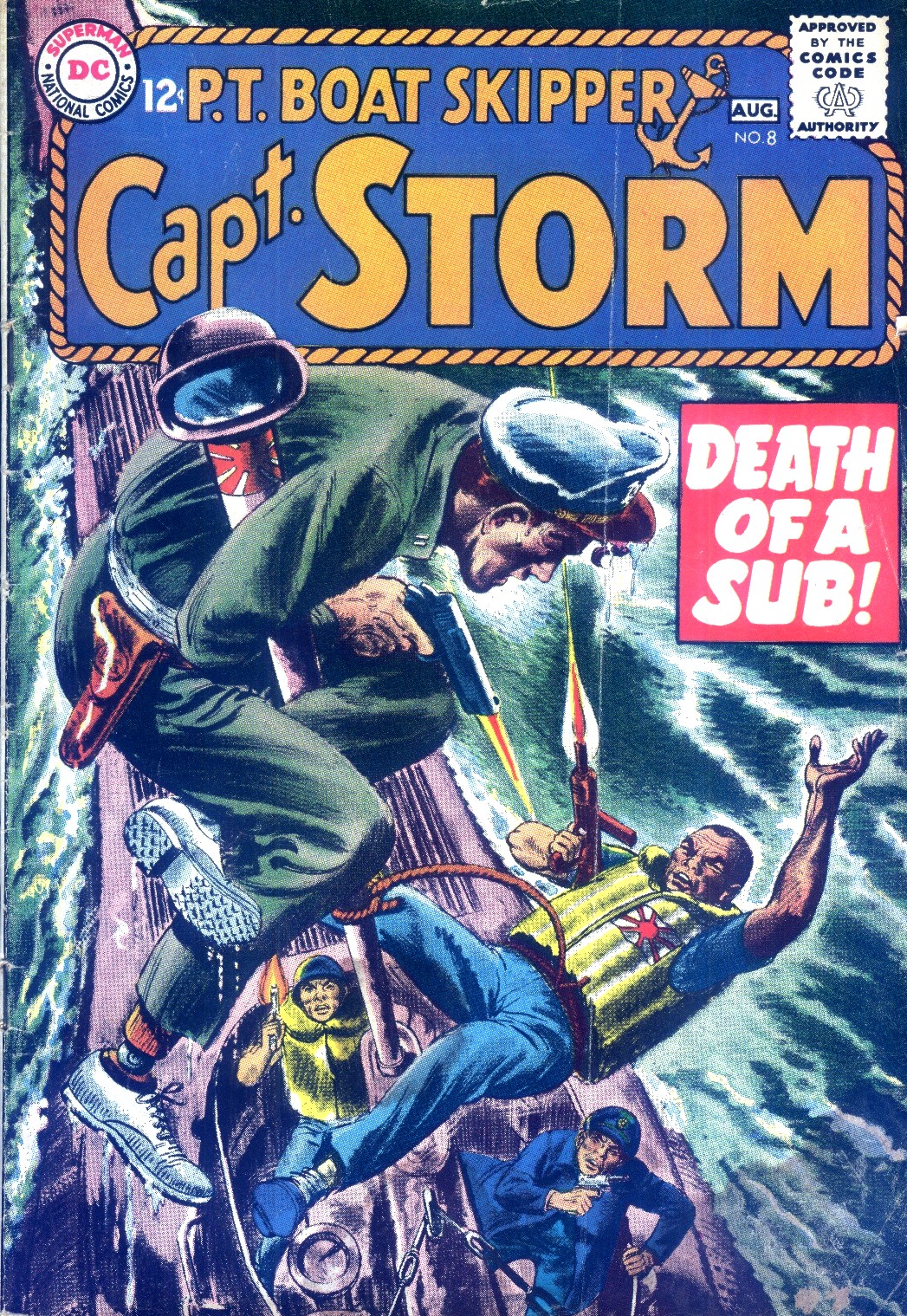 Read online Capt. Storm comic -  Issue #8 - 1