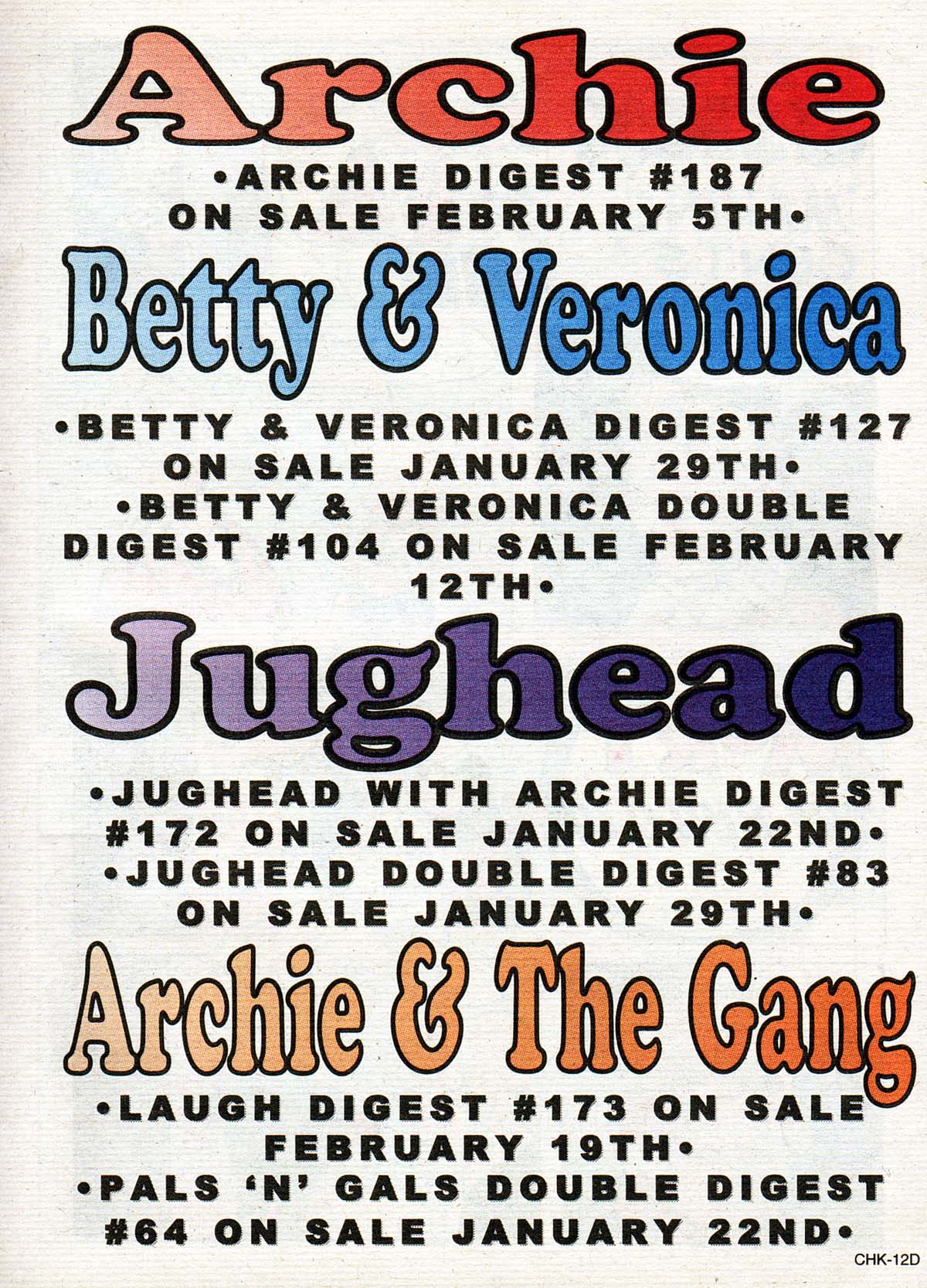 Read online Betty and Veronica Digest Magazine comic -  Issue #127 - 35