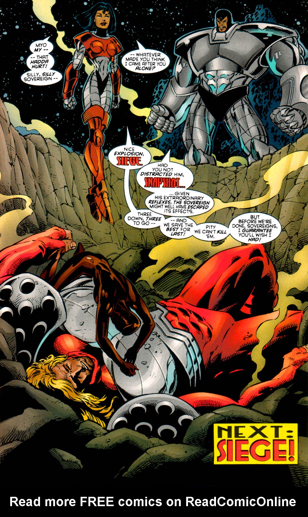 Read online Sovereign Seven comic -  Issue #22 - 18