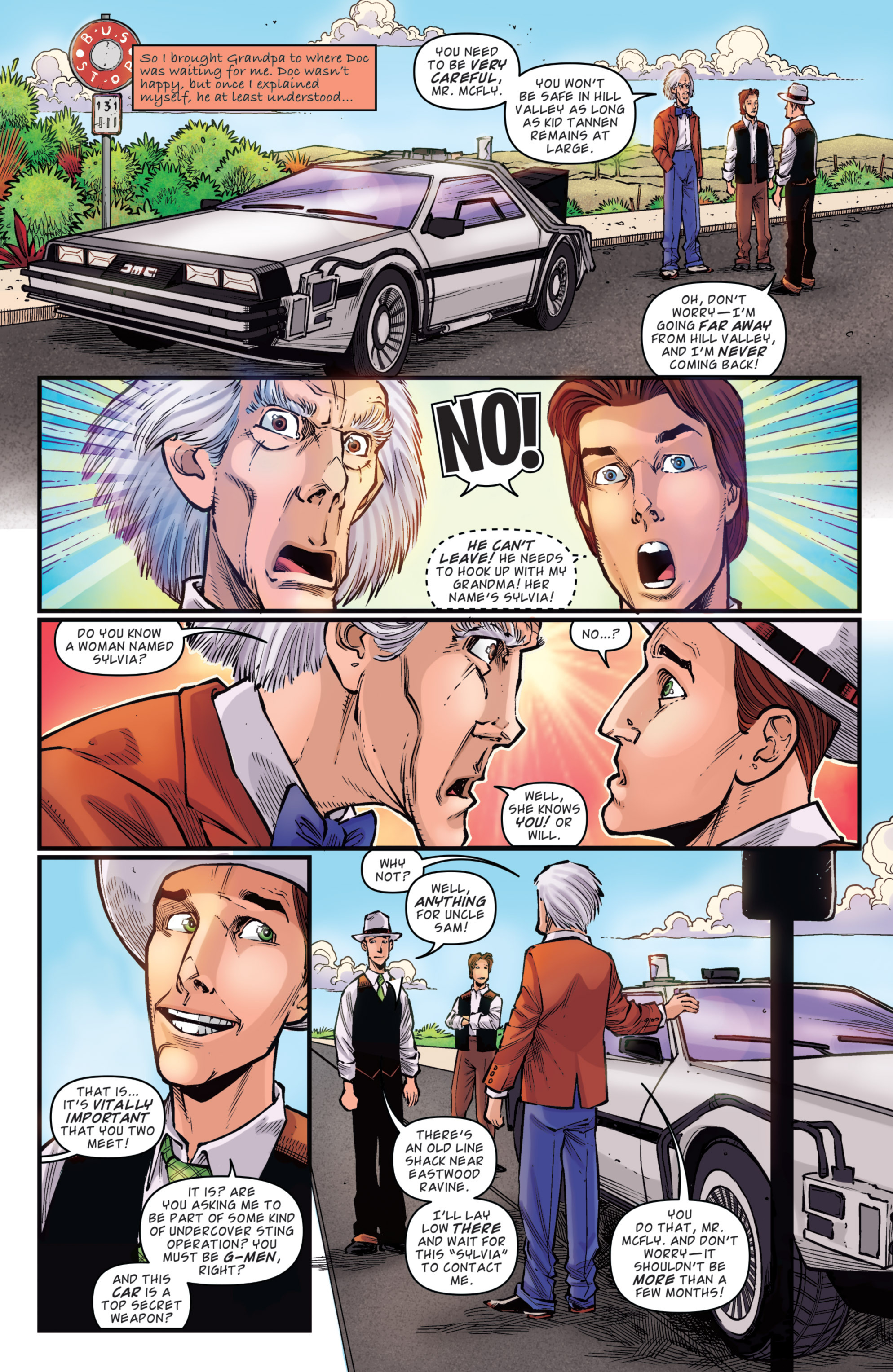 Read online Back to the Future: Citizen Brown comic -  Issue #2 - 7