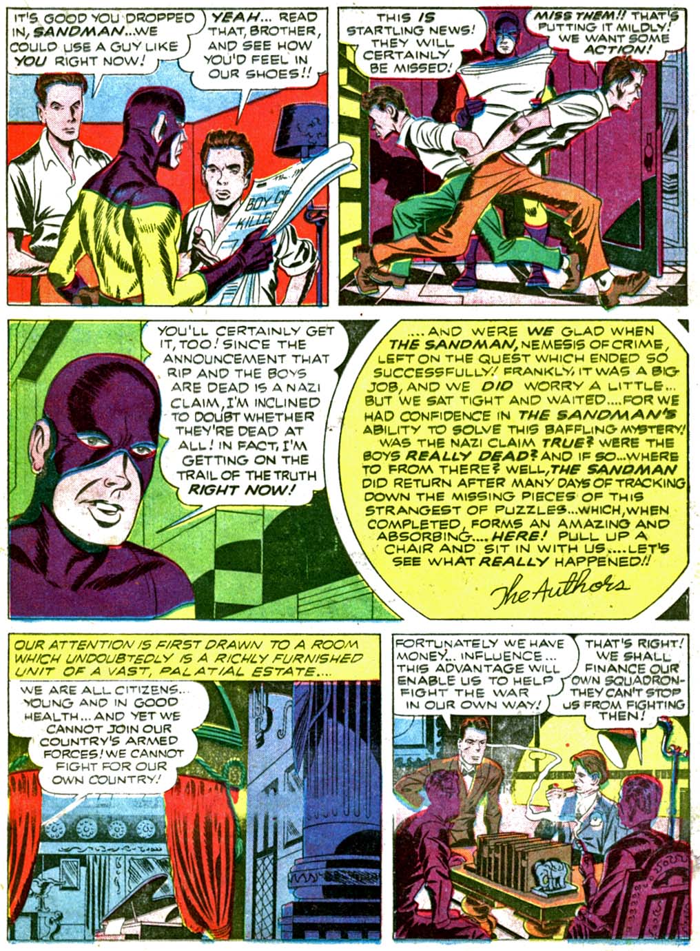 Read online Boy Commandos comic -  Issue #1 - 35