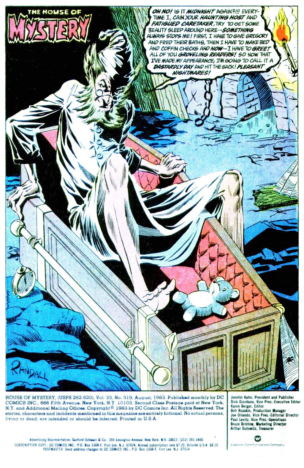 Read online House of Mystery (1951) comic -  Issue #319 - 3