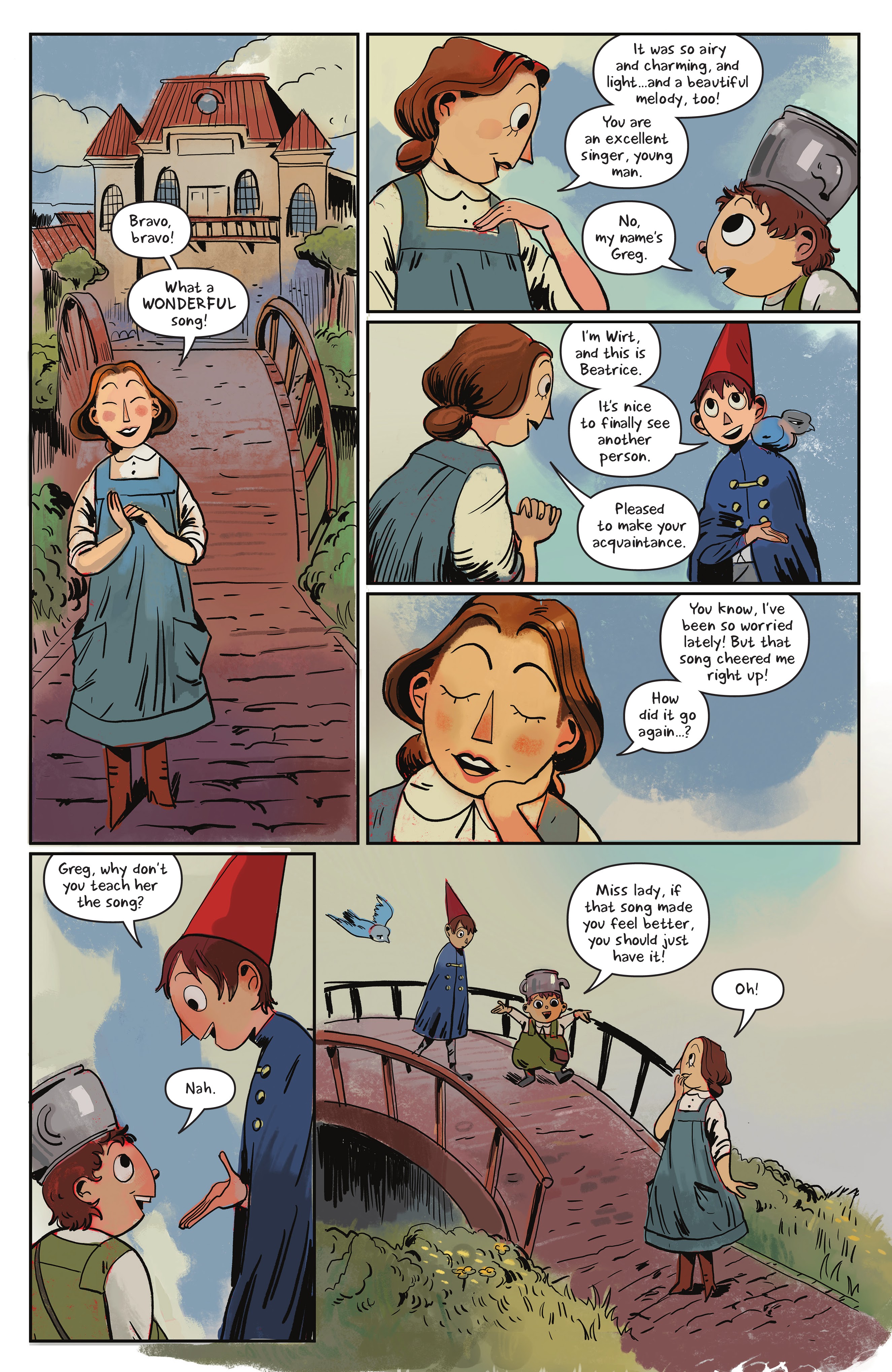 Read online Over the Garden Wall: Soulful Symphonies comic -  Issue # TPB - 10